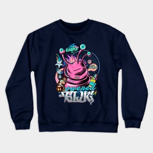 Cyborg Slug "Lucy Angst" Powered Slug Crewneck Sweatshirt